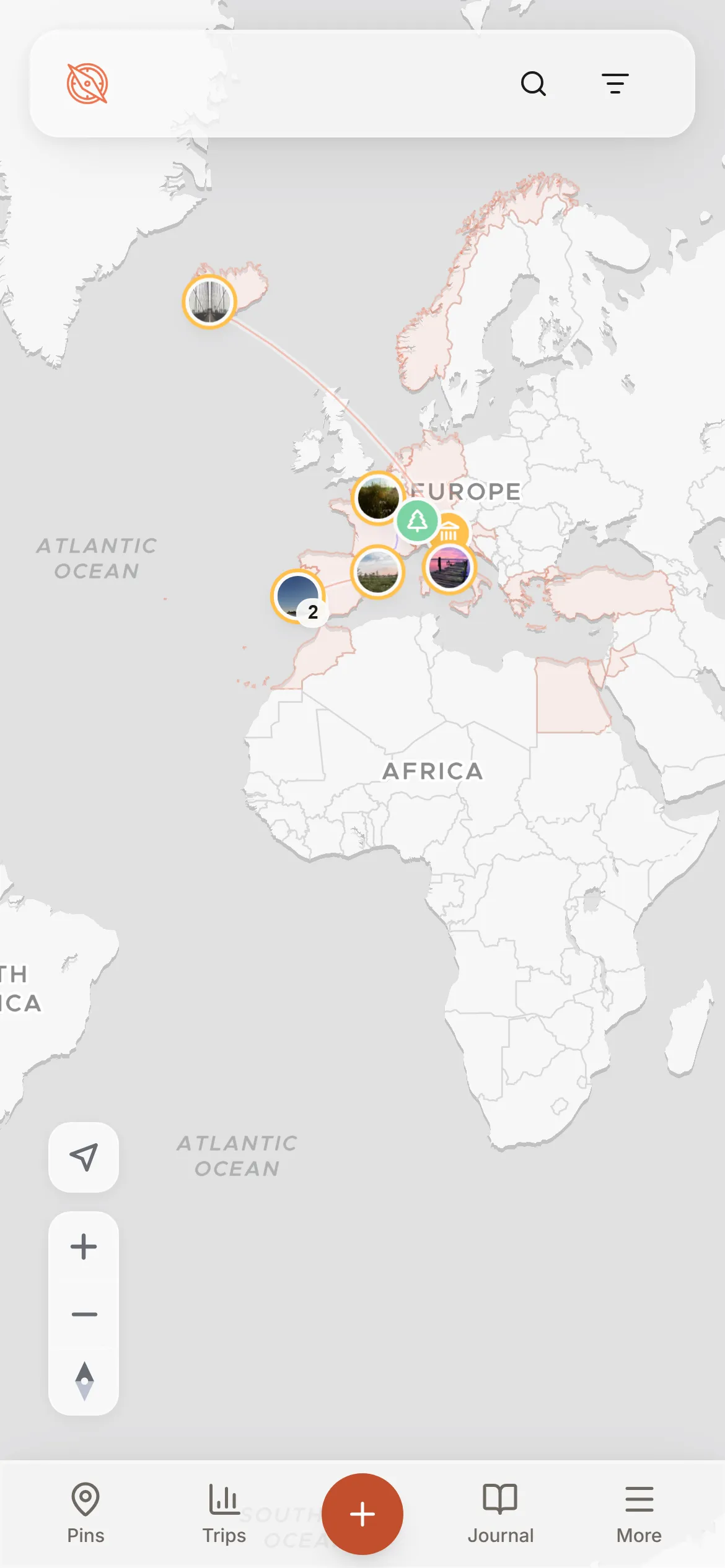 Interactive World Map